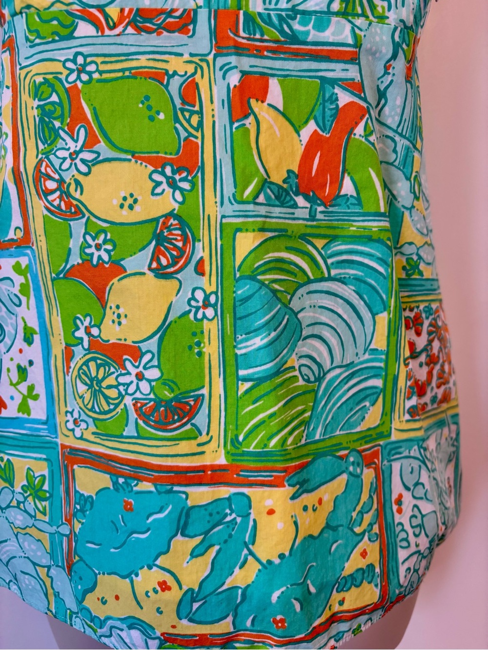 Lilly Pulitzer Merianne Top — “Just Add Lemon” 🍋🦞 - Picture 2 of 5